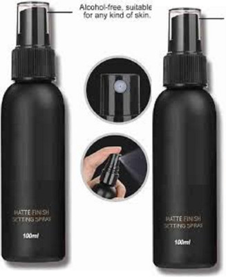 Luipui latest makeup fixer setting spray pack of 2 Primer  - 200 ml(TRANSPARENT)