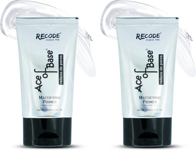 recode Makeup Primer Combo (2x30 ml)- Ace Of Base Primer 60 ml Primer  - 60 ml(Transparent)