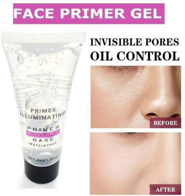 GFSU - GO FOR SOMETHING UNIQUE Makeup Primer, Long Lasting Hydrating Smoothing Isolated Moisturizing Oil Free Primer  - 40 ml(TRANSPARENT)