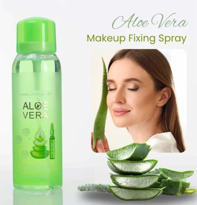 Jiwoo Aloevera Make Up Setting Fixer Spray Primer  - 150 ml(TRANSPARENT)