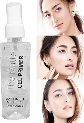 FELICECHIARA Professional Makeup Base Gel Perfect Matte Face Makeup Primer for Pore less Primer  - 100 ml(TRANSPARENT)