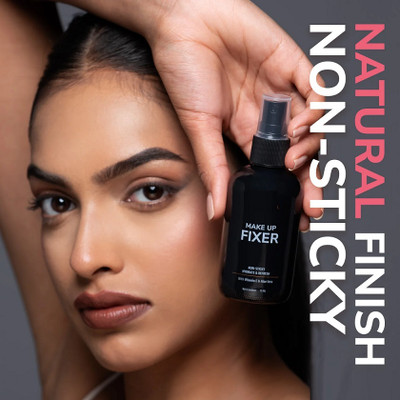 Bijlan Cosmetic Natural Makeup Fixer Non-Sticky Makeup Setting Spray  Primer  - 100 ml(TRANSPARENT)