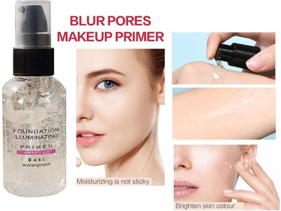 NADJA Gel Base Primer for Long Lasting Oil Free Prime Primer  - 50 ml(Transparent)