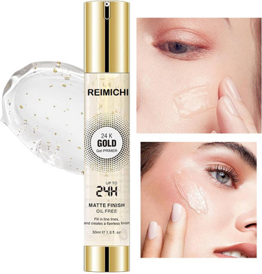 REIMICHI Makeup Ultra Hd Hydrating Primer With Gel-Based Formula for Poreless Skin Primer  - 30 ml(transparent)