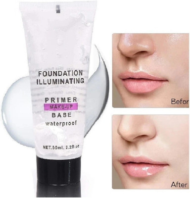 Yuency Make-up Base Face gel Primer for open pores Primer  - 50 ml(transparent)