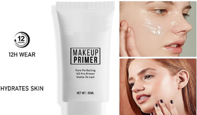 GABBU Perfect Hd Face Primer, Transparent, Pores & Fine Lines remove prime/ Primer  - 30 ml(Transparent)
