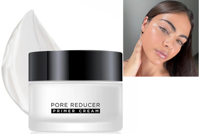 GABBU Use Lightwet primer and face cream for winters moisturizer skin Primer  - 50 ml(WHITE)