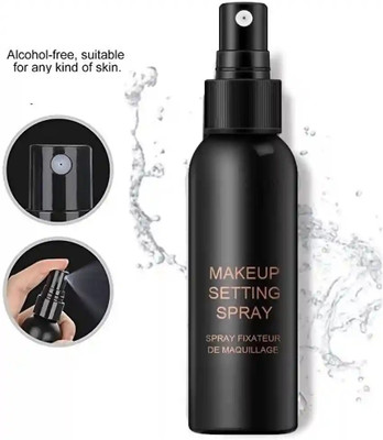 THTC Makeup Fixer/ Setting Sprey Primer  - 100 ml(BLACK)
