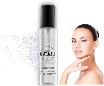 GABBU Best Long Lasting & Hydrating makeup fixer, Light-weight and Non-sticky Primer  - 120 ml(Transparent)