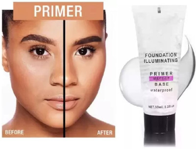 Vyomiris NEW MATTE GEL TUBE PRIMER AND Feature soft texture FOR MAKEUP Primer  - 50 ml(Transparent)