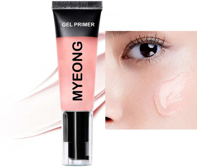 MYEONG Poreless Primer, Lightweight Face Primer For Long-lasting Makeup Wear  Primer  - 35 g(PInk Gel)