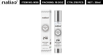 MALIO Magic Perfacting Base Face Primer Upto 24H Matte Finish Oil Free M30 Primer  - 30 ml(Transparent Base)