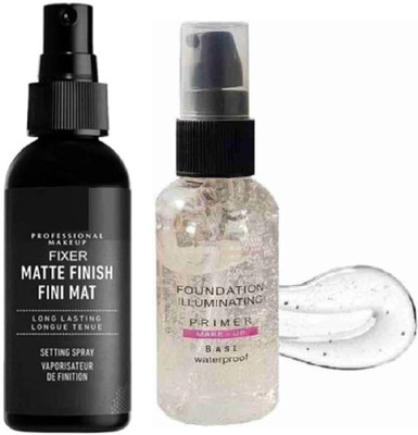 Yuency BEST COMBO MAGIC PERECTING BASE FACE PRIMER + Oil Control Makeup Fixer Primer  - 150 ml(TRANSPARENT)
