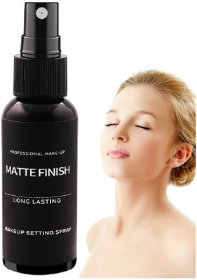 Arcanuy Make up fix natural spray bottle fixer Primer  - 100 ml(Transparent)