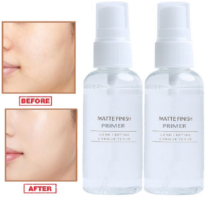 HUZURLU LONG LASTING, SWEAT & WATERPROOF FLAWLESS FINISH PRIMER PACK OF 2 Primer  - 100 ml(TRANSPARENT)