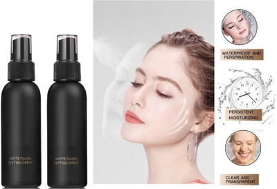 AFARAXIA NATURAL PERFECT MAKEUP SETTING SPRAY FIXER PRIMER2 Primer  - 200 ml(Transperent)