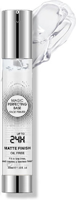 HUZURLU Matte Finish Face Primer Long-Lasting, Oil-Free Formula for Flawless Skin Primer  - 30 ml(Transparent)