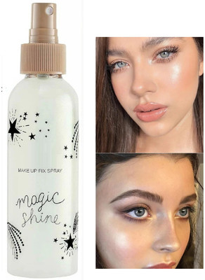Latixmat Glitter Long Lasting Makeup Setting Spray Primer  - 150 ml(TRANSPARENT)