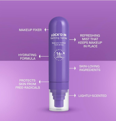 SEUNG Long Lasting Fix Makeup Setting Spray, Matte Finish Primer  - 100 ml(Transparent)