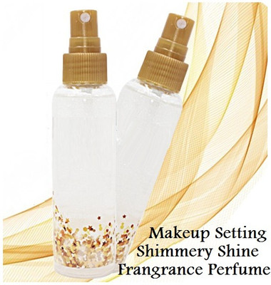 tanvi27 Shimmer Fragrance mist Makeup Fixing Spray Primer set Primer  - 240 ml(TRANSPARENT)