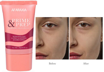 AFARAXIA Best face silky smooth texture HD  Primer  - 20 ml(transpernt)