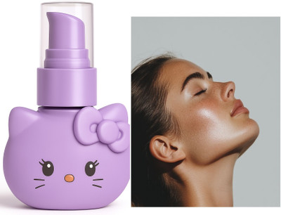GABBU WOMEN MAKEUP FIXER (PUPRLE-TRANSPARENT) Primer  - 80 ml(TRANSPARENT)