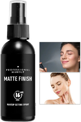 Arcanuy Makeup Fixer Spray seconds Quick Dry Long Lasting Formula  Primer  - 100 ml(Transparent)