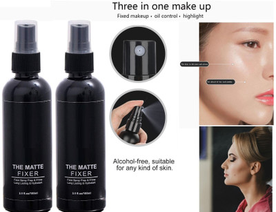 GFSU - GO FOR SOMETHING UNIQUE Makeup Setting Spray Moisturize Fast Formation Long-lasting Make Up Oil Control Primer  - 200 ml(Transparent)