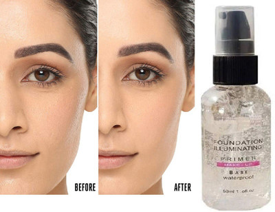 BLUEMERMAID WATERPROOF & LONG LASTING FACE GEL PRIEMR Primer  - 50 ml(TRANSPARENT)
