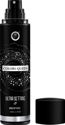 COLORS QUEEN Ultra Setting Long Lasting Makeup Setting Spray for Face Makeup Primer  - 120 ml(Transparent)