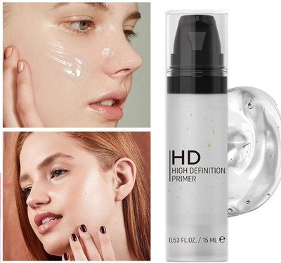 Jiwoo Gel Face Primer for Flawless Skin | Blurs Fine Lines & Pores Primer  - 15 ml(transparent)