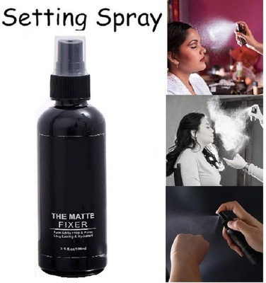 BLUEMERMAID Lock In Makeup Fixer Make Up Setting Spray Lightweight Long Lasting Primer  - 100 ml(TRANSPARENT)