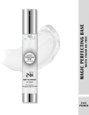 THTC Silver Primer imperfections and boosts the radiance of foundation Primer  - 30 ml(TRANSPARENT)