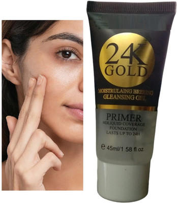 Luster Shine Make-up Base Face gel Primer for open pores  Primer  - 45 ml(Transparent)