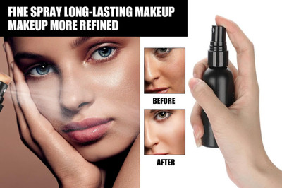 JANOST 3D Long Lasting and Hydrating Makeup Fixer Spray for Face Makeup Primer  - 100 ml(Transparent)
