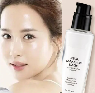 FLORERO Pearl white skin highlighting primer Primer  - 32 ml(natural tint)