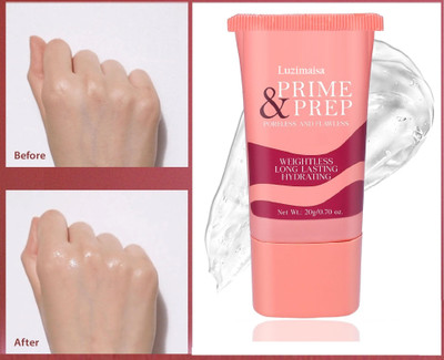 luzimaisa Korean Prime & Prep Poreless and Flawless Makeup Base  Primer  - 20 g(Transparent)