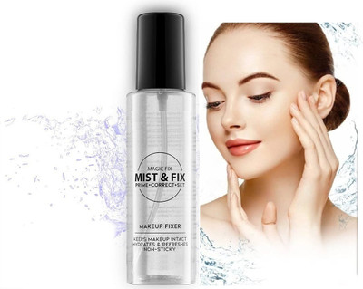 GABBU MAKEUP SETTING SPRAY LONG LASTING AND HYDRATING FIXER Primer  - 120 ml(Transparent)