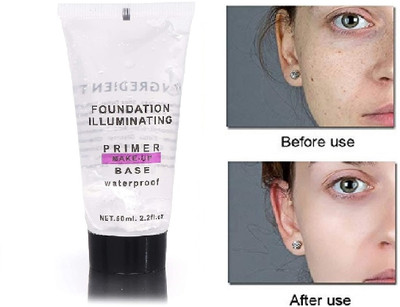HUZURLU Professional Foundation Illuminating Gel  Primer  - 50 ml(TRANSPARENT)