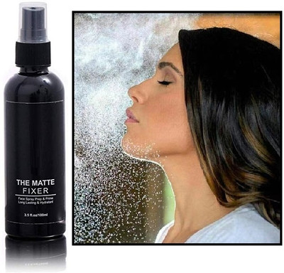 HUZURLU LONG LASTING, SOOTHES & REFRESHES SKIN MAKEUP SETTING SPRAY Primer  - 100 ml(TRANSPARENT)