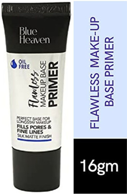 BLUE HEAVEN FLAWLESS MAKEUP BASE PRIMER 16G OIL FREE Primer  - 16 g(SILK MATTE FINISH)