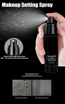 BLUEMERMAID Makeup Setting Spray Oil Control Spray Matte Fixer Primer  - 100 ml(TRANSPARENT)
