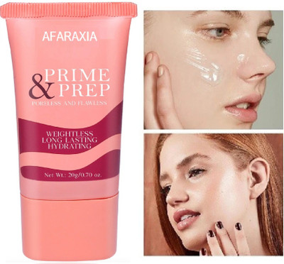 AFARAXIA Face Poreless and Flawless Makeup Base  Primer  - 20 ml(transpernt)