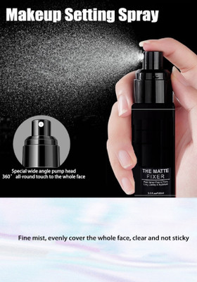 AMOSFIA Oil Control Long-lasting Make Up Natural Matte Refreshing Quick Fixer Primer  - 100 ml(TRANSPARENT)
