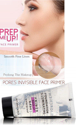 Aylily prefect Shine finish Gel-Based, Primer & Smoothens Pores  Primer  - 50 ml(TRANSPARENT)