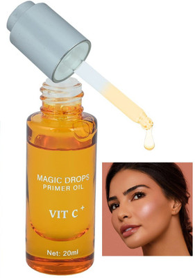 REIMICHI Drops Primer Oil For Face With Vitamin C+ Benefits Hydrates  Primer  - 20 ml(transparent)