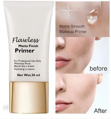 Arcanuy Flawless Matte Finish Long Lasting Face  Primer  - 30 ml(TRANSPARENT)
