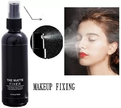 Yuency Long Lasting Natural Makeup Fixer Spray With Prep And Prime Primer  - 100 ml(TRANSPARENT)