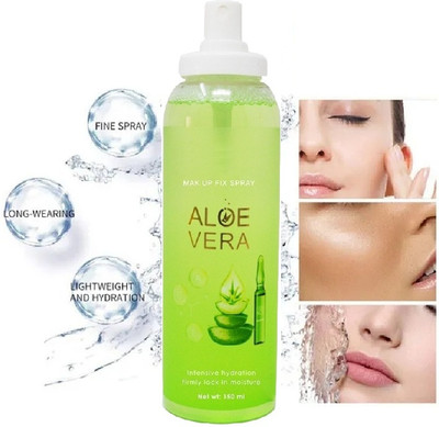 tanvi27 ALOE Long Lasting Make-Up Fixer Primer  - 150 ml(GREEN)