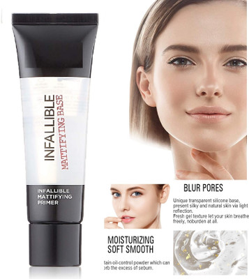 AMOSFIA Long Lasting Makeup 24H Primer Pores Primer  Primer  - 35 ml(TRANSPARENT)